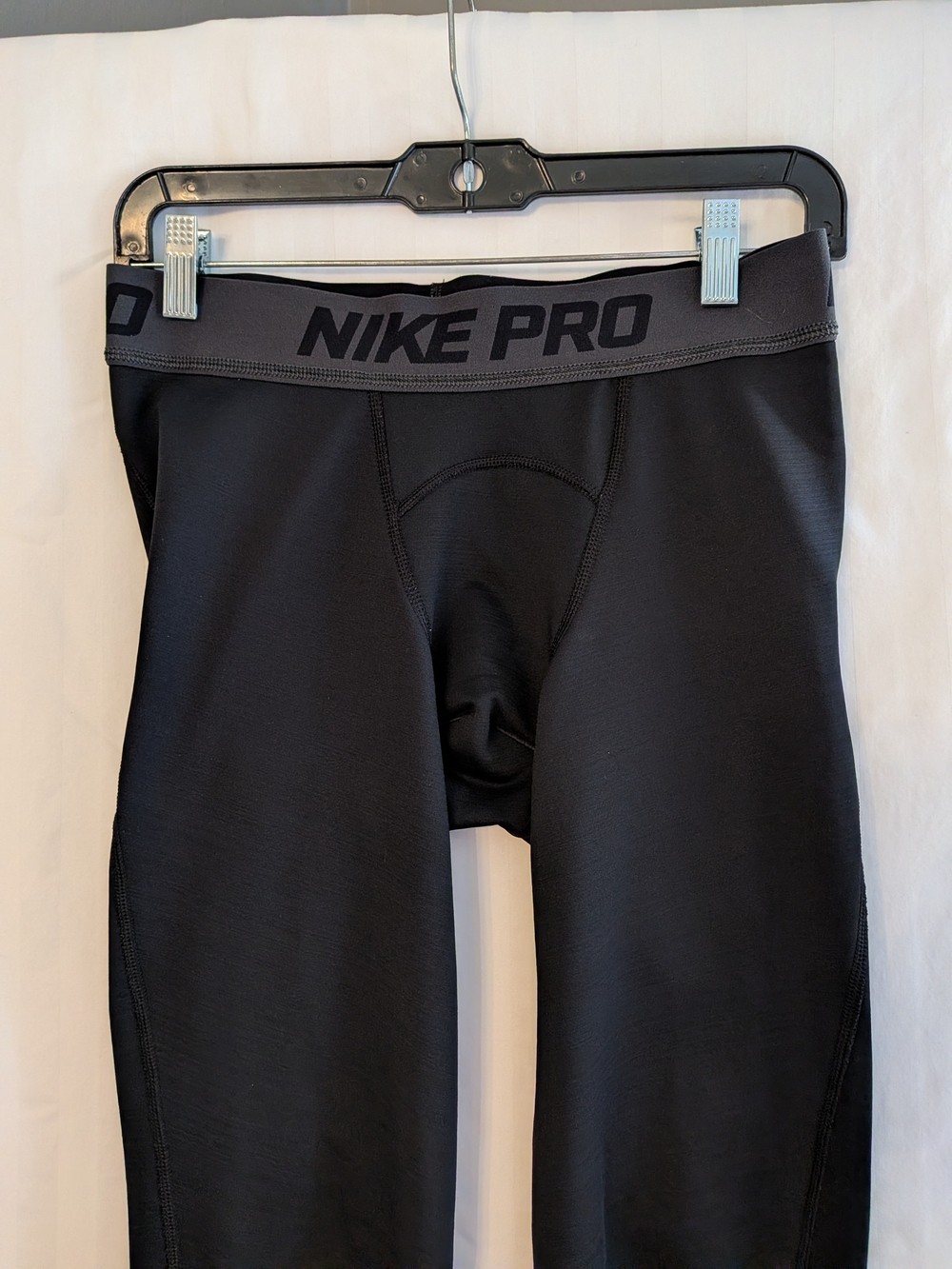 Nike Pro Mens Black Compression Tights Size Medium.